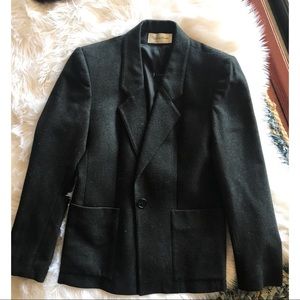 Evan Picone Wool Black Blazer